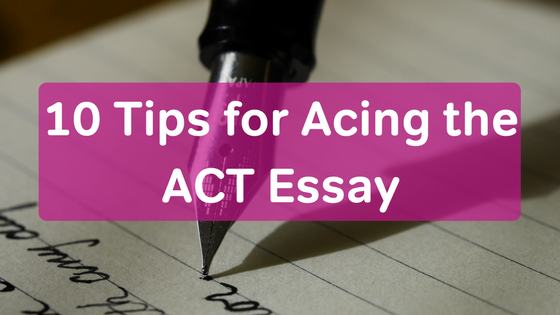 act essay tips